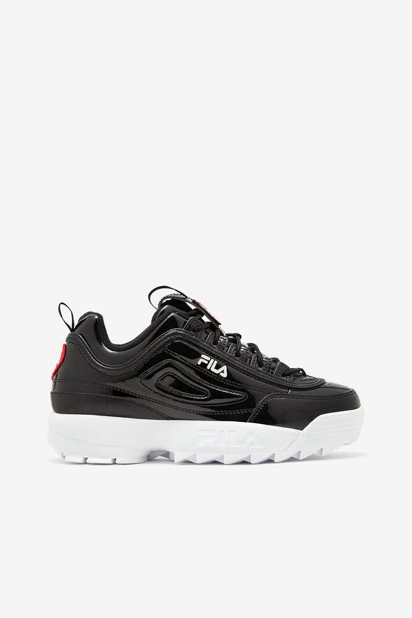 Fila Disruptor 2 Heart Chunky Women's Sneakers - Black/Black/White,NZ 940-61430